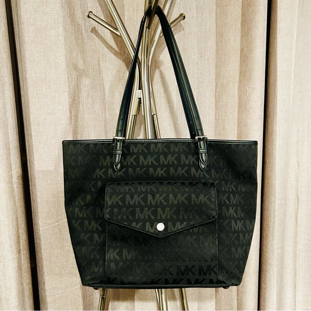 Michael‎ Kors Black Monogram Tote